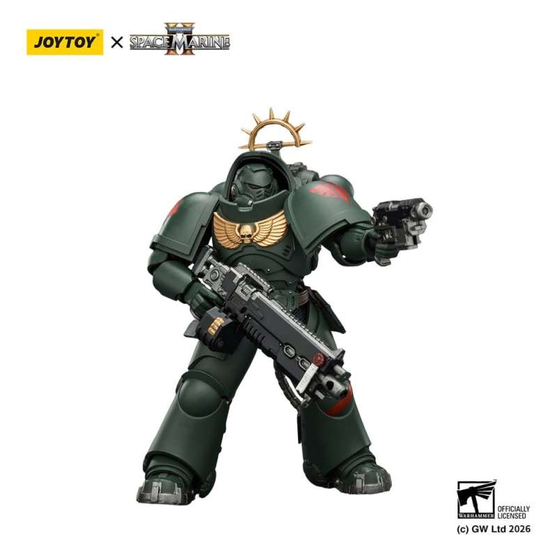 SPOTT-GR Warhammer 40,000 - Φιγούρα Δράσης Dark Angels Heavy Intercessor (Game Edition) Μεγέθους 13cm