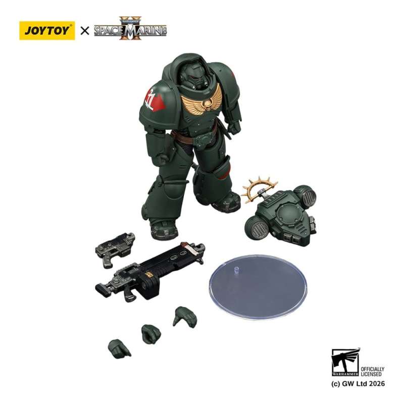 SPOTT-GR Warhammer 40,000 - Φιγούρα Δράσης Dark Angels Heavy Intercessor (Game Edition) Μεγέθους 13cm
