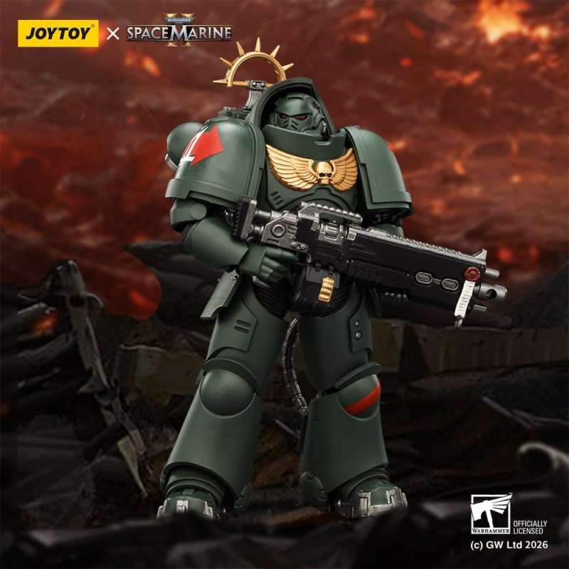 SPOTT-GR Warhammer 40,000 - Φιγούρα Δράσης Dark Angels Heavy Intercessor (Game Edition) Μεγέθους 13cm