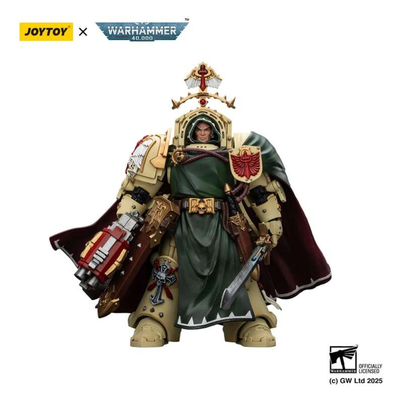 SPOTT-GR Warhammer 40,000: Dark Angels - Φιγούρα Δράσης Belial Grand Master of The Deathwing With the Sword of Silence and Storm Bolter Μεγέθους 14cm