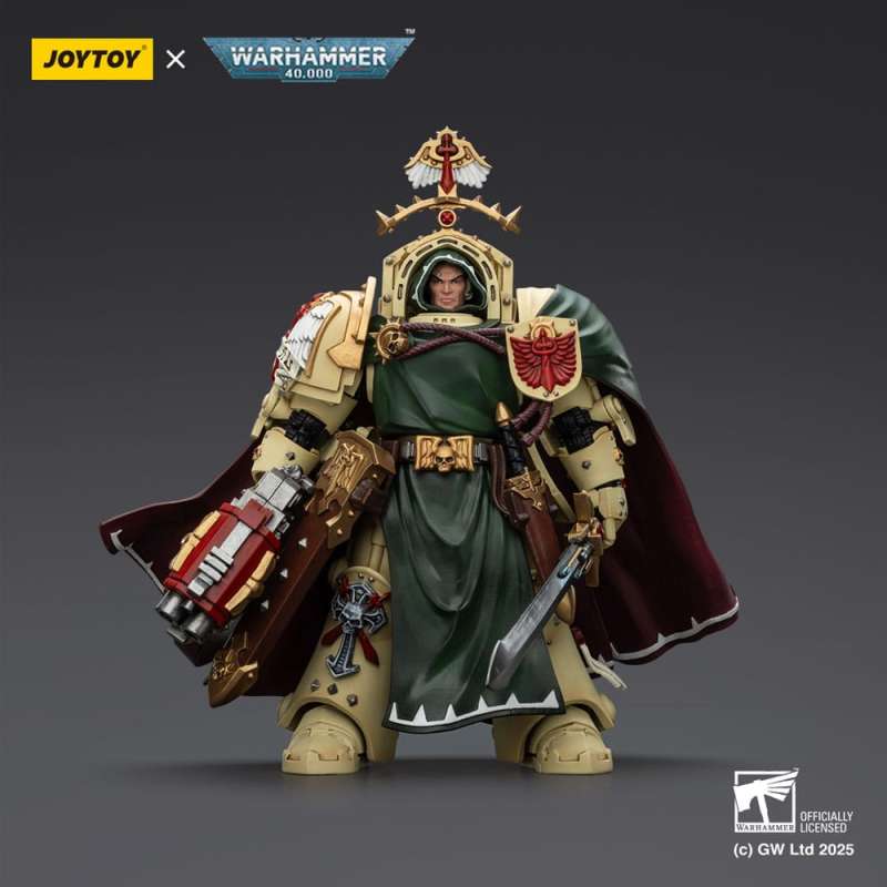 SPOTT-GR Warhammer 40,000: Dark Angels - Φιγούρα Δράσης Belial Grand Master of The Deathwing With the Sword of Silence and Storm Bolter Μεγέθους 14cm
