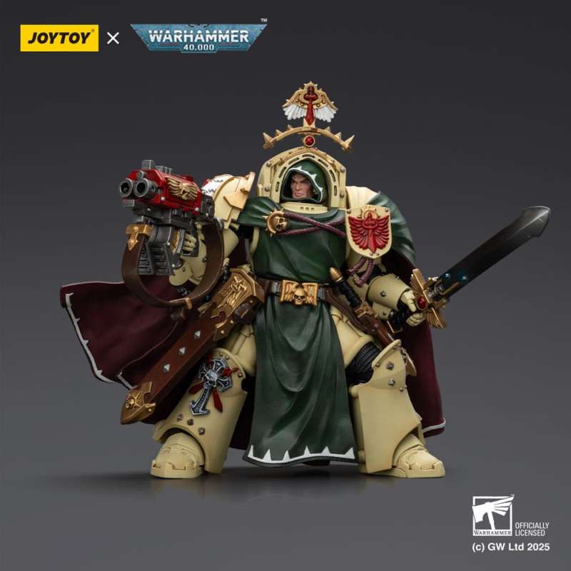 SPOTT-GR Warhammer 40,000: Dark Angels - Φιγούρα Δράσης Belial Grand Master of The Deathwing With the Sword of Silence and Storm Bolter Μεγέθους 14cm