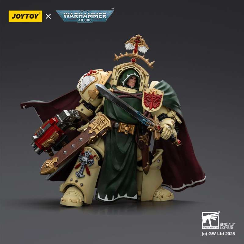 SPOTT-GR Warhammer 40,000: Dark Angels - Φιγούρα Δράσης Belial Grand Master of The Deathwing With the Sword of Silence and Storm Bolter Μεγέθους 14cm