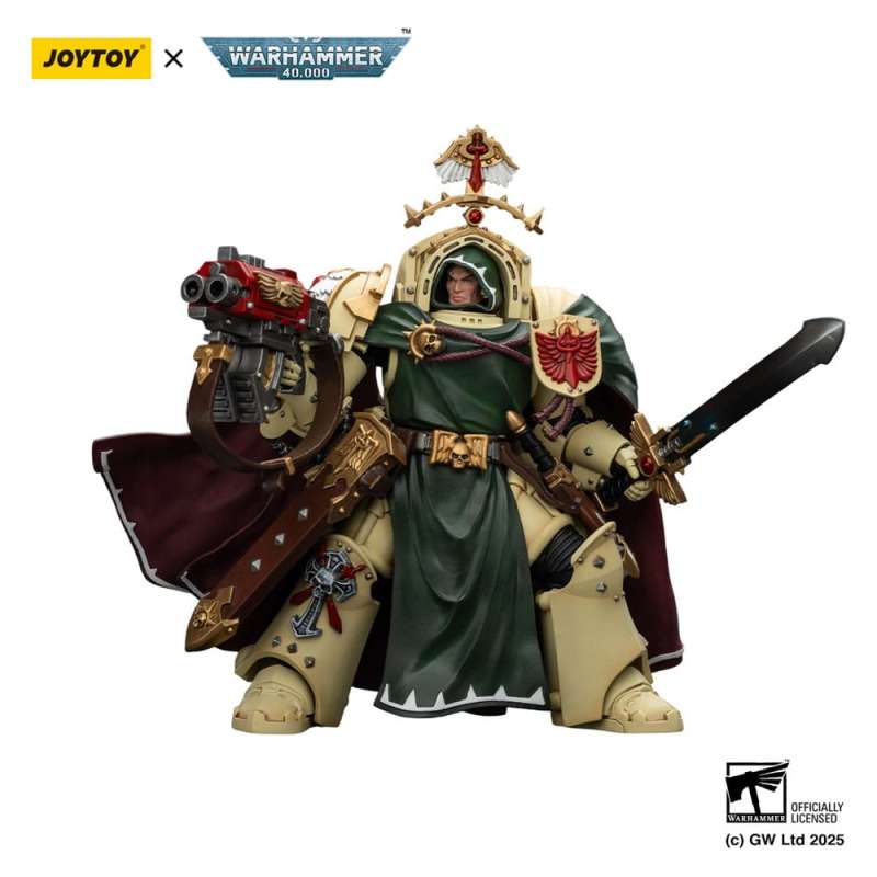 SPOTT-GR Warhammer 40,000: Dark Angels - Φιγούρα Δράσης Belial Grand Master of The Deathwing With the Sword of Silence and Storm Bolter Μεγέθους 14cm