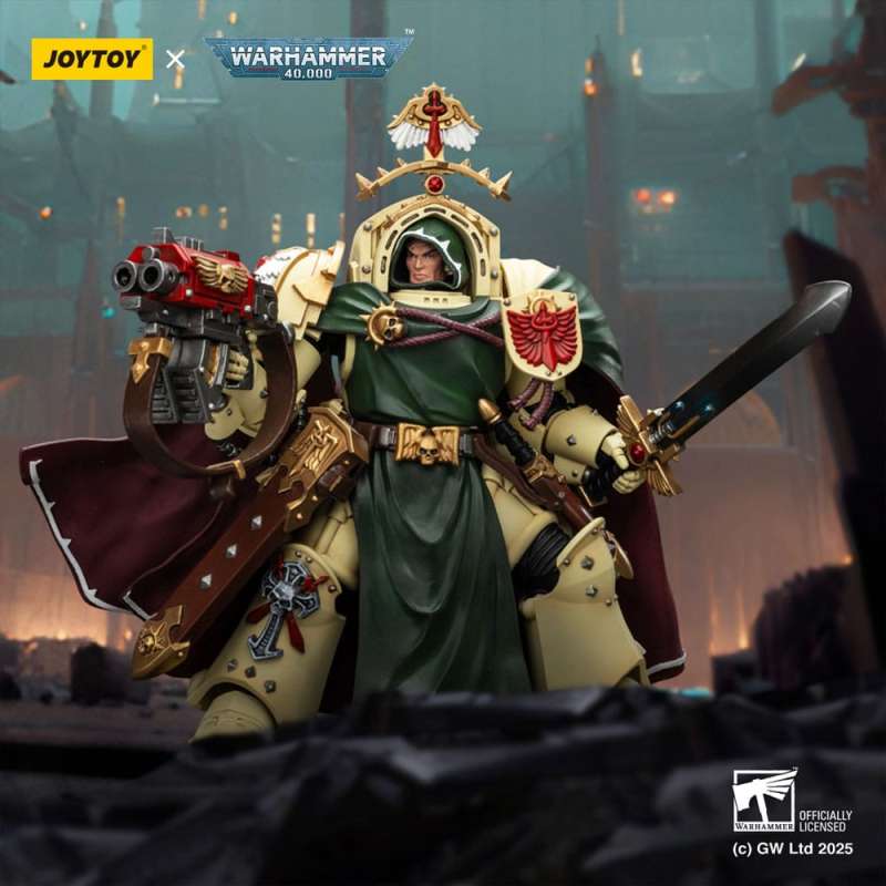 SPOTT-GR Warhammer 40,000: Dark Angels - Φιγούρα Δράσης Belial Grand Master of The Deathwing With the Sword of Silence and Storm Bolter Μεγέθους 14cm
