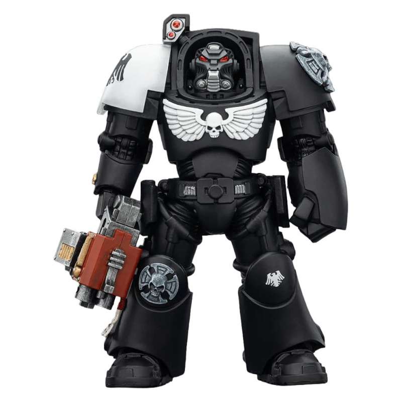 SPOTT-GR Warhammer 40,000 - Φιγούρα Δράσης Raven Guard Terminator 2 With Power Fist and Storm Bolter Μεγέθους 14cm