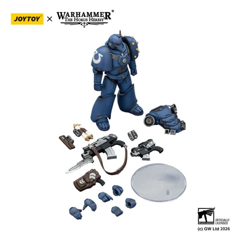 SPOTT-GR Warhammer The Horus Heresy - Φιγούρα Δράσης Ultramarines MKVI Tactical Legionary Μεγέθους 12cm