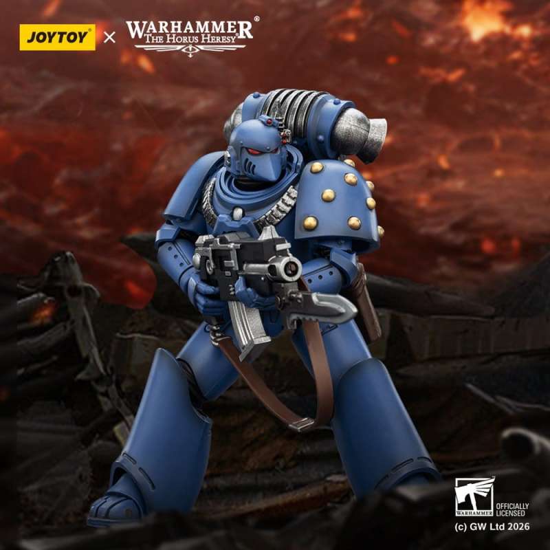SPOTT-GR Warhammer The Horus Heresy - Φιγούρα Δράσης Ultramarines MKVI Tactical Legionary Μεγέθους 12cm