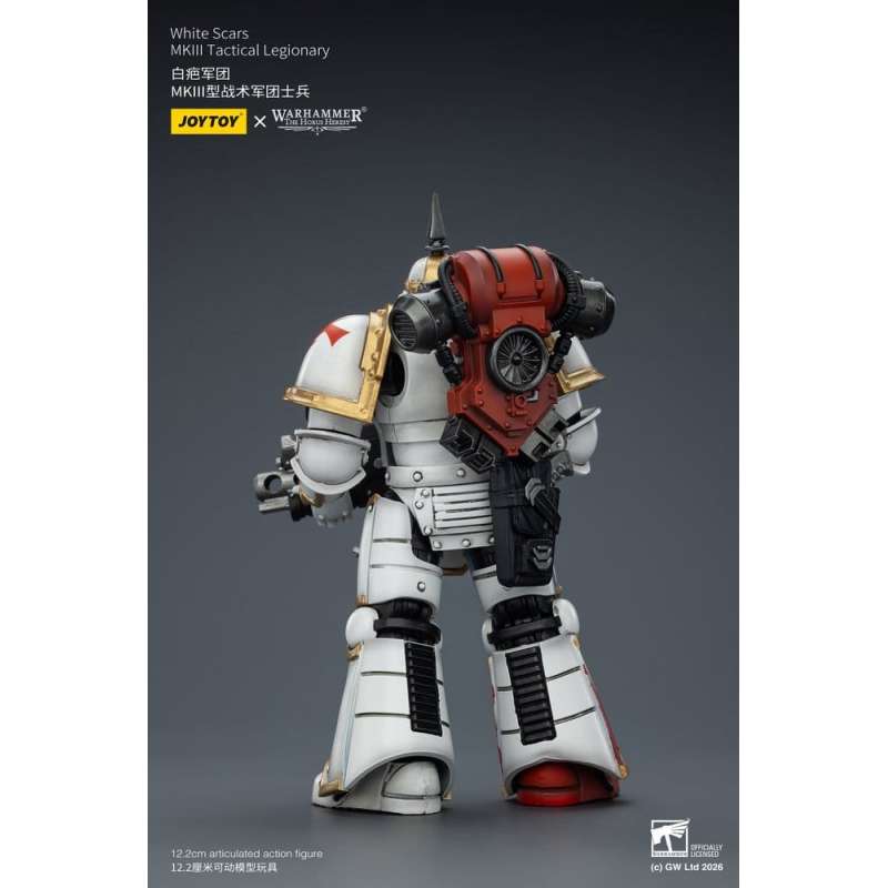 SPOTT-GR Warhammer The Horus Heresy - Φιγούρα Δράσης White Scars MKIll Tactical Legionary Μεγέθους 12cm