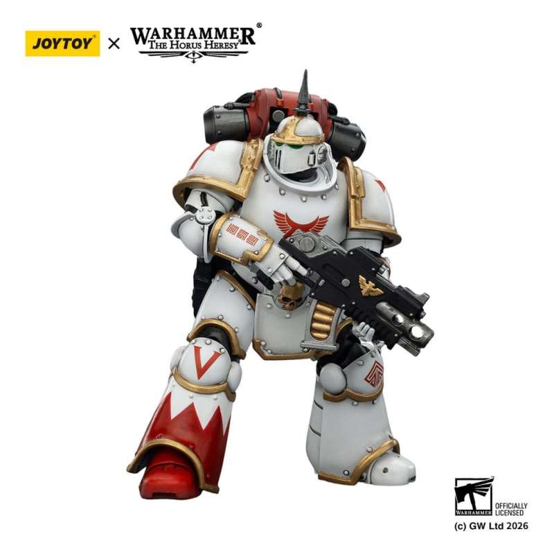SPOTT-GR Warhammer The Horus Heresy - Φιγούρα Δράσης White Scars MKIll Tactical Legionary Μεγέθους 12cm