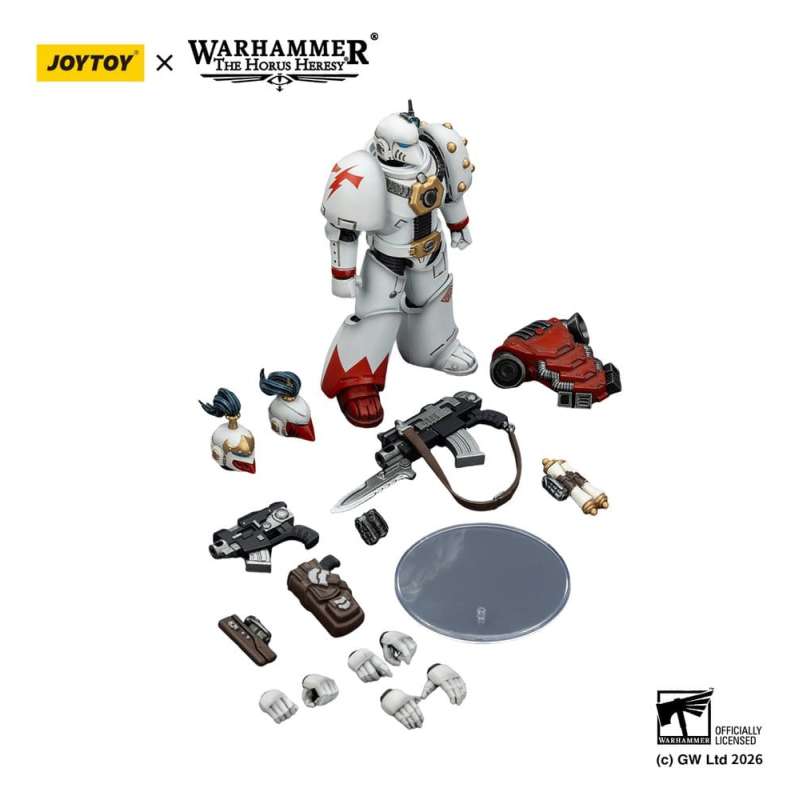 SPOTT-GR Warhammer The Horus Heresy - Φιγούρα Δράσης White Scars MKVI Tactical Legionary Μεγέθους 12cm