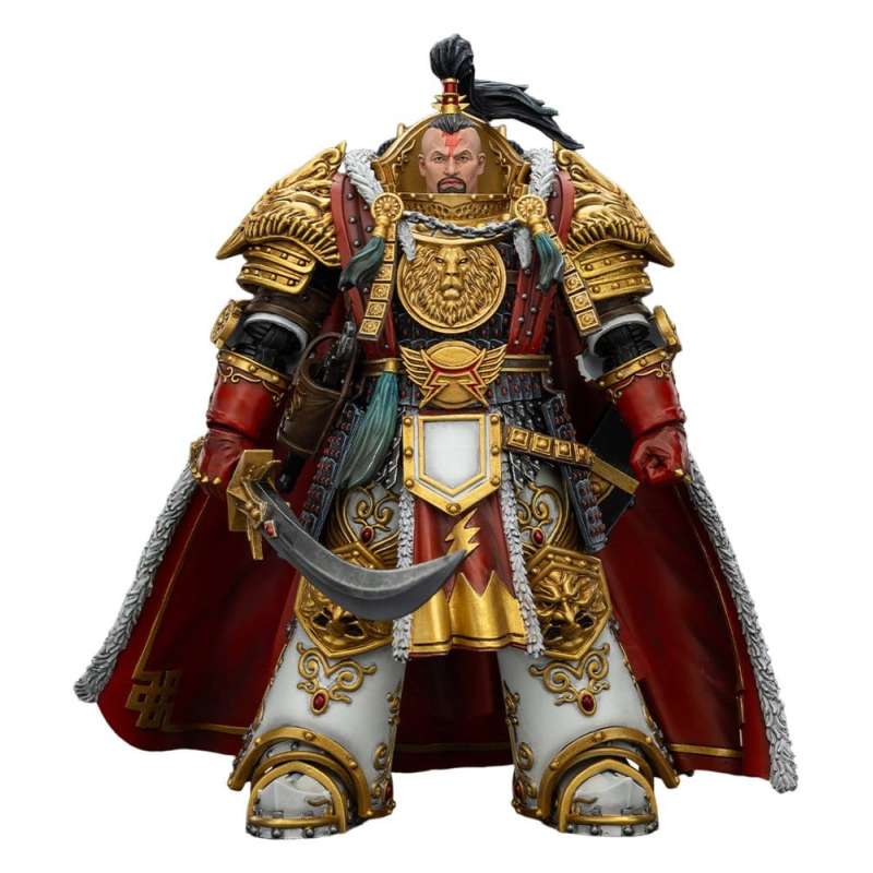 SPOTT-GR Warhammer The Horus Heresy - Φιγούρα Δράσης White Scars Jaghatai Khan Primarch of the Vth Legion Μεγέθους 19cm