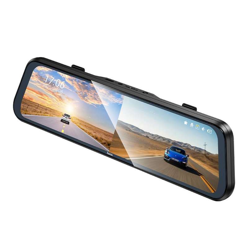 SPOTT-GR Hoco DV16 - Dashcam Αυτοκινήτου με Καθρέφτη Οθόνη 9.66