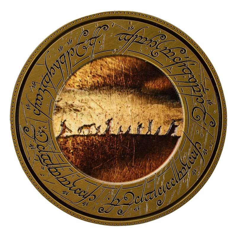 SPOTT-GR Lord of the Rings - Διακοσμητικό Κέρμα με Βάση Stand Γραφείου The Fellowship