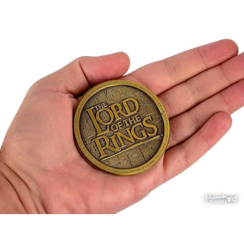 SPOTT-GR Lord of the Rings - Διακοσμητικό Κέρμα με Βάση Stand Γραφείου The Fellowship