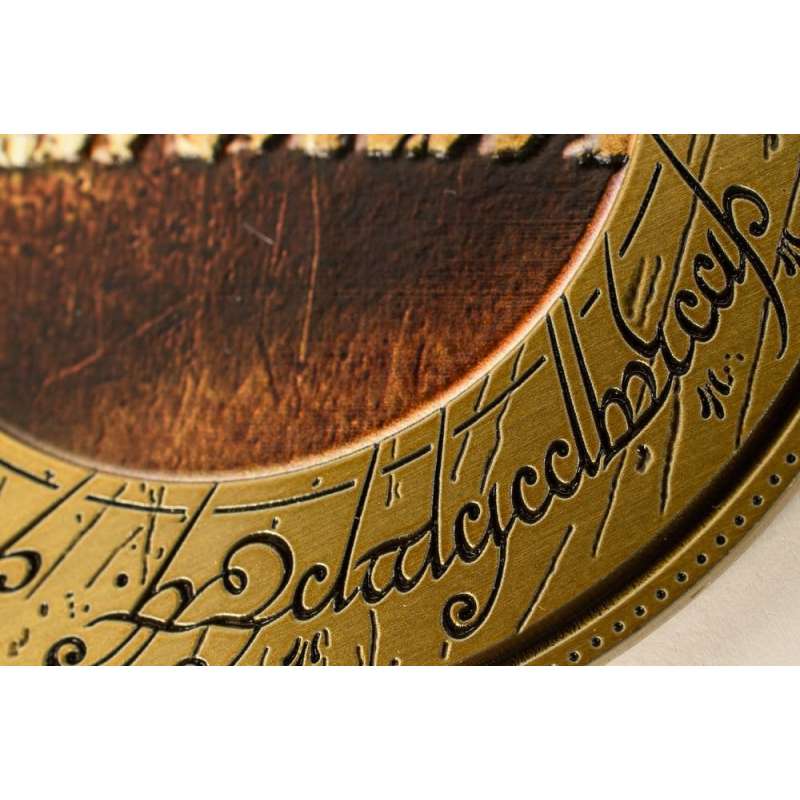 SPOTT-GR Lord of the Rings - Διακοσμητικό Κέρμα με Βάση Stand Γραφείου The Fellowship