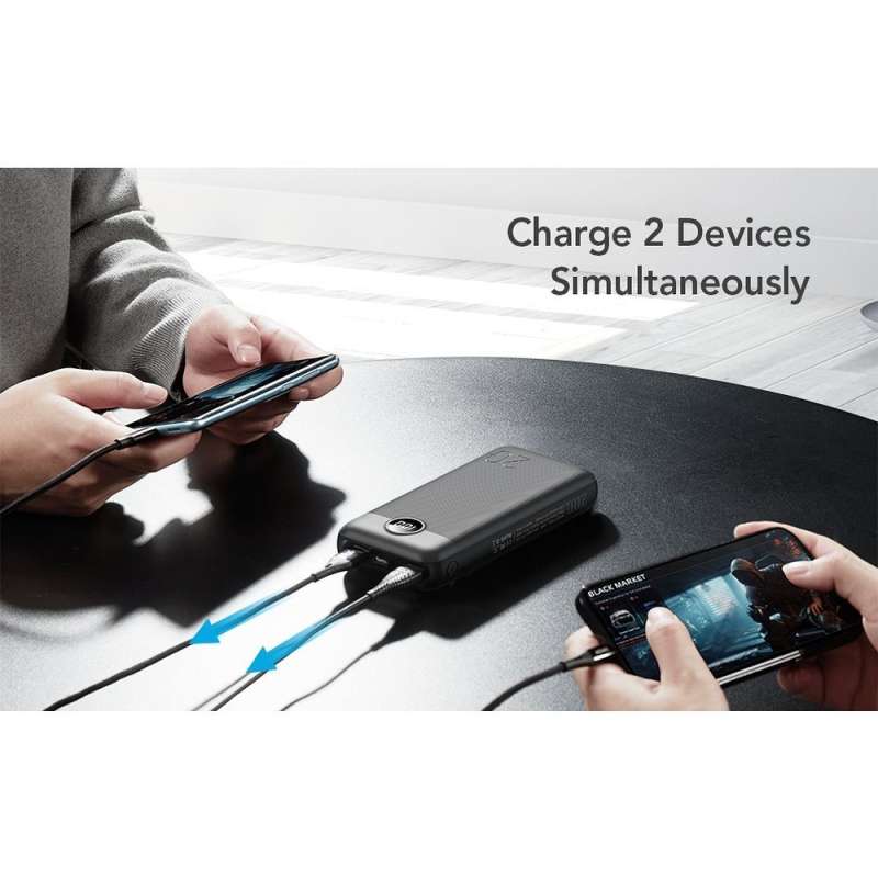 SPOTT-GR Veger L20S - Power Bank 20000mAh (PD Quick Charge 3.0 2A 20W) σε Άσπρο Χρώμα (VP2039PD / W2039PD)