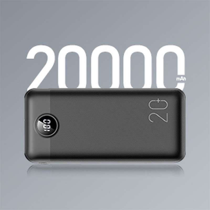 SPOTT-GR Veger L20S - Power Bank 20000mAh (PD Quick Charge 3.0 2A 20W) σε Άσπρο Χρώμα (VP2039PD / W2039PD)
