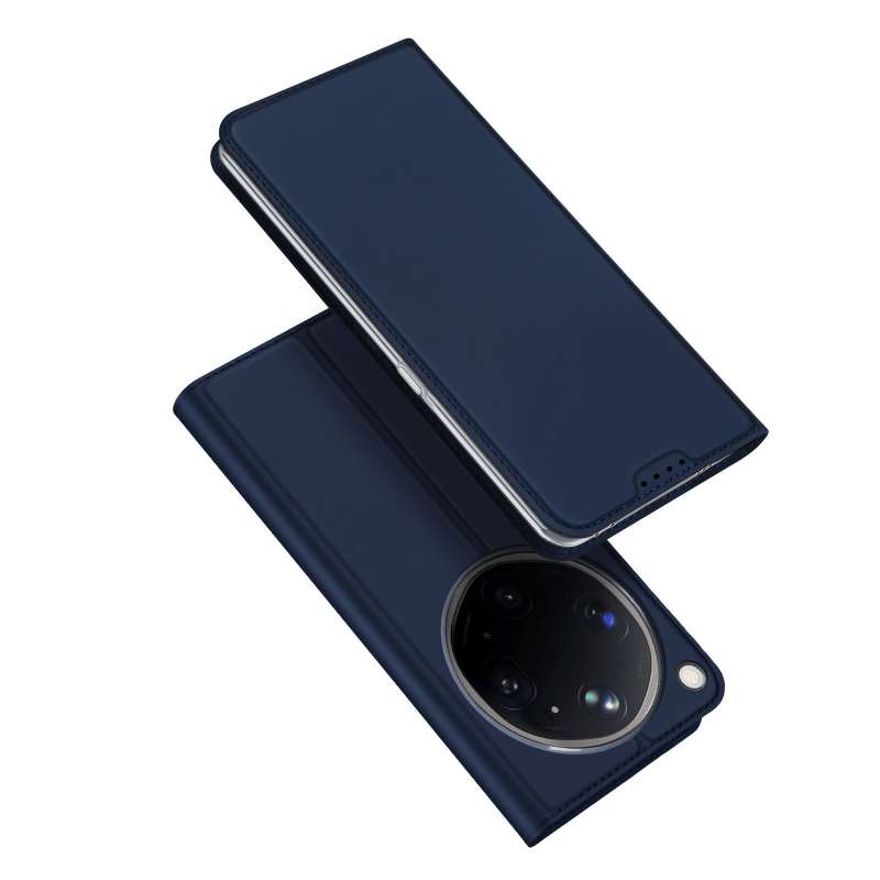 SPOTT-GR Dux Ducis Skin Pro - Θήκη Πορτοφόλι για OPPO Find X9 Ultra σε Μπλε Χρώμα
