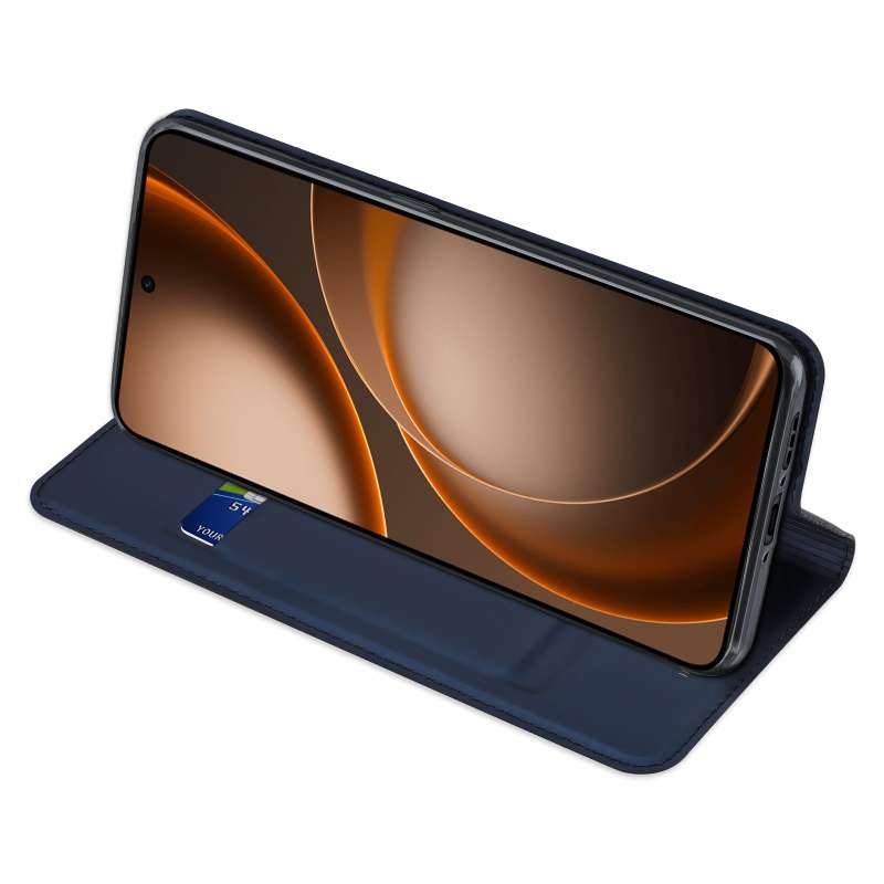 SPOTT-GR Dux Ducis Skin Pro - Θήκη Πορτοφόλι για OPPO Find X9 Ultra σε Μπλε Χρώμα