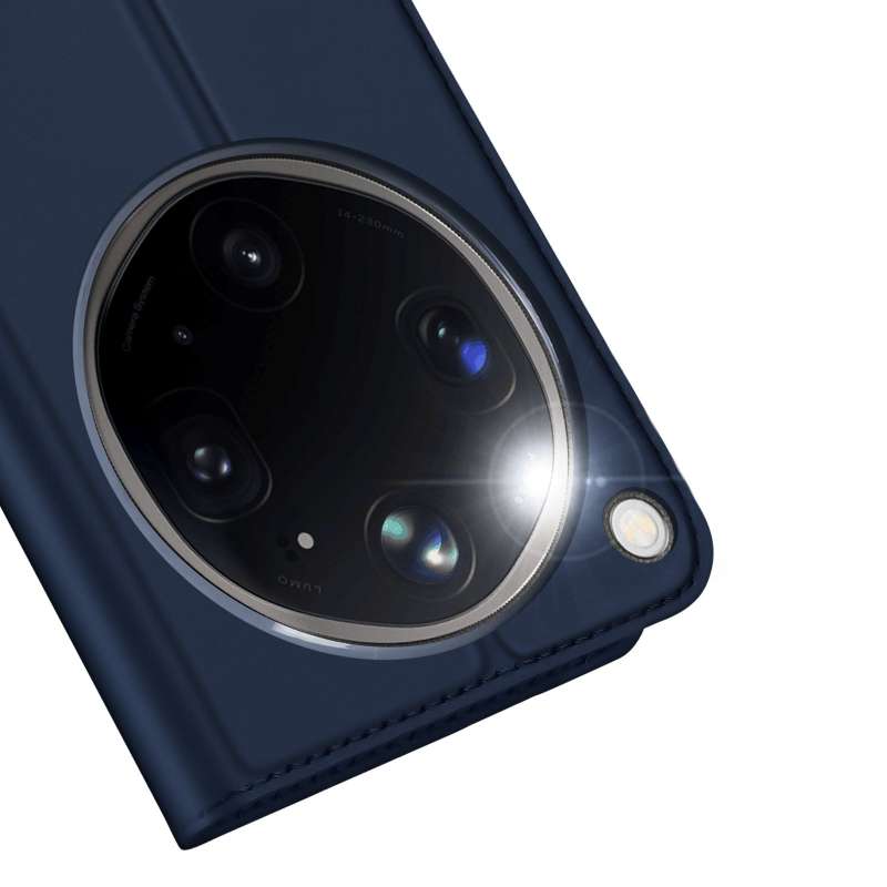SPOTT-GR Dux Ducis Skin Pro - Θήκη Πορτοφόλι για OPPO Find X9 Ultra σε Μπλε Χρώμα