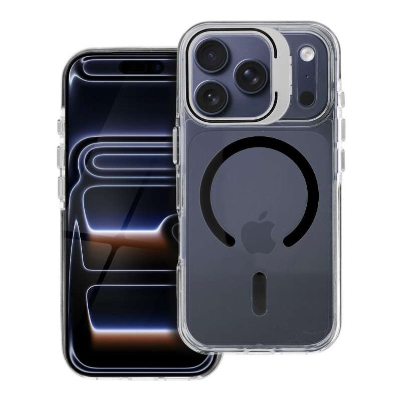 SPOTT-GR Lens Mag Case - Θήκη με Υποστήριξη MagSafe για Apple iPhone 17 Pro Max σε Μαύρο Χρώμα
