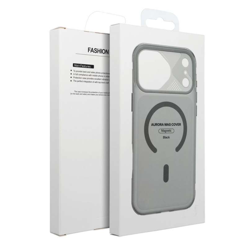 SPOTT-GR Aurora Case - Θήκη για Apple iPhone 16 με Υποστήριξη MagSafe σε Μαύρο Χρώμα