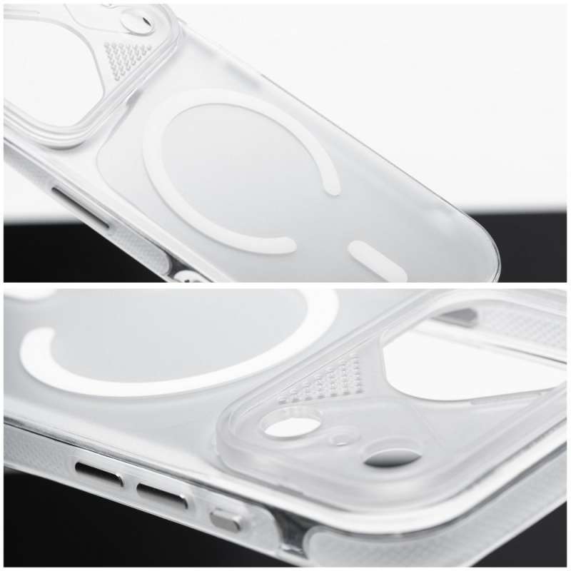 SPOTT-GR Aurora Case - Θήκη για Apple iPhone 12 με Υποστήριξη MagSafe σε Άσπρο Χρώμα