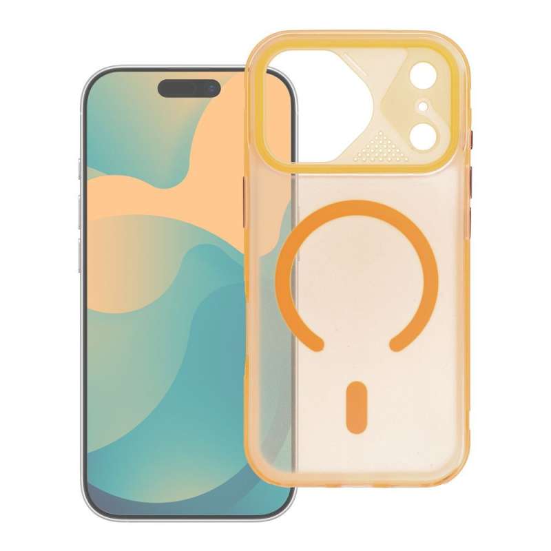 SPOTT-GR Aurora Case - Θήκη για Apple iPhone 17 Pro Max με Υποστήριξη MagSafe σε Πορτοκαλί Χρώμα