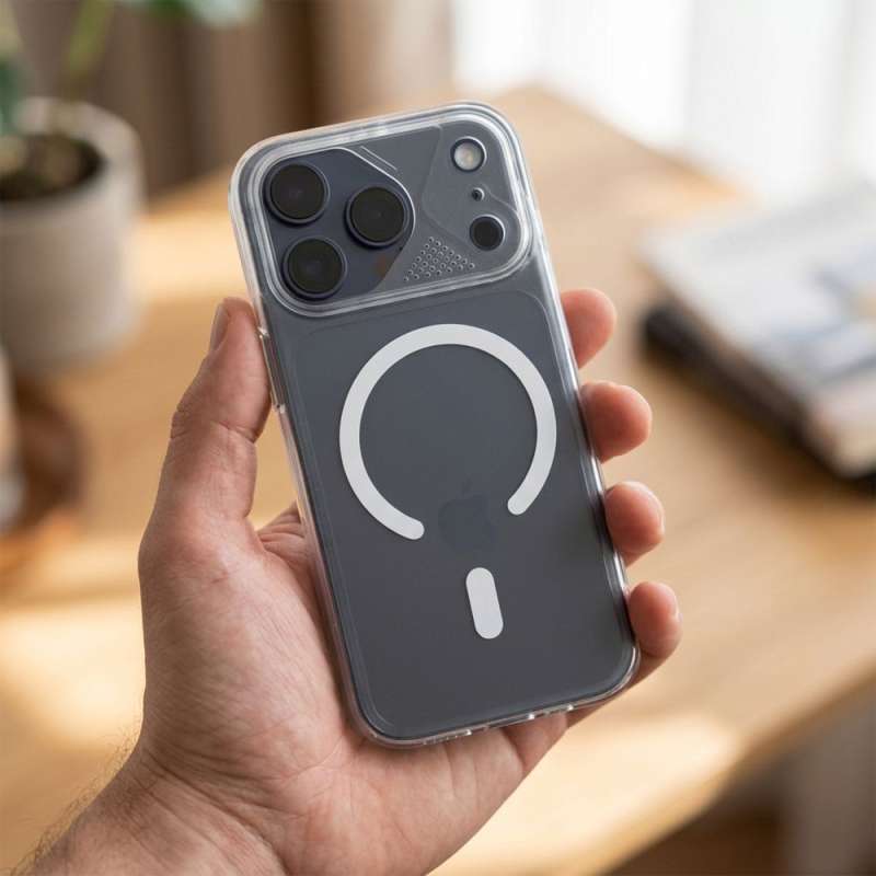 SPOTT-GR Aurora Case - Θήκη για Apple iPhone 16 με Υποστήριξη MagSafe σε Άσπρο Χρώμα