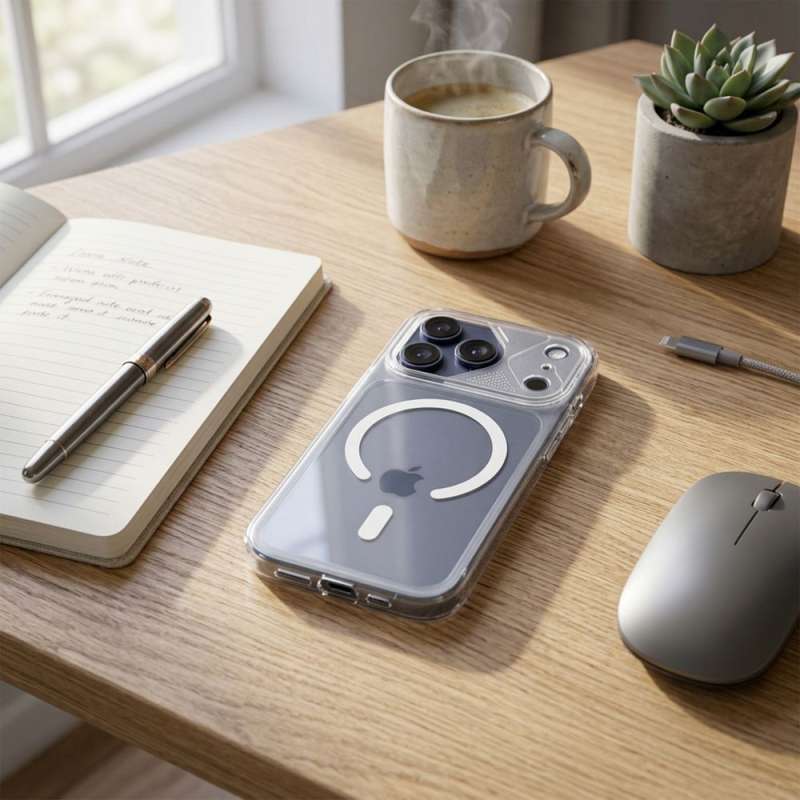 SPOTT-GR Aurora Case - Θήκη για Apple iPhone 13 με Υποστήριξη MagSafe σε Άσπρο Χρώμα