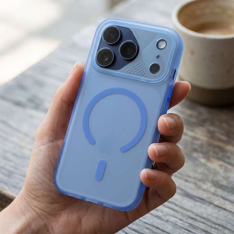 SPOTT-GR Aurora Case - Θήκη για Apple iPhone 11 με Υποστήριξη MagSafe σε Μπλε Χρώμα