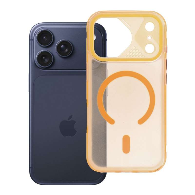 SPOTT-GR Aurora Case - Θήκη για Apple iPhone 17 Pro με Υποστήριξη MagSafe σε Πορτοκαλί Χρώμα