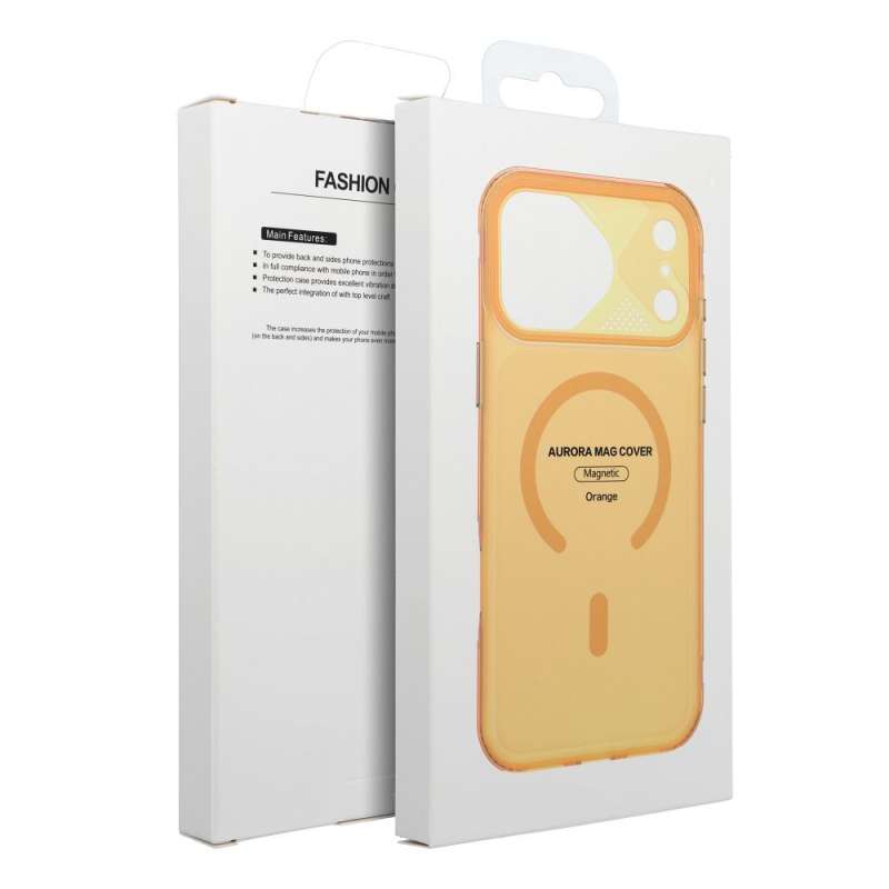 SPOTT-GR Aurora Case - Θήκη για Apple iPhone 17 Pro με Υποστήριξη MagSafe σε Πορτοκαλί Χρώμα