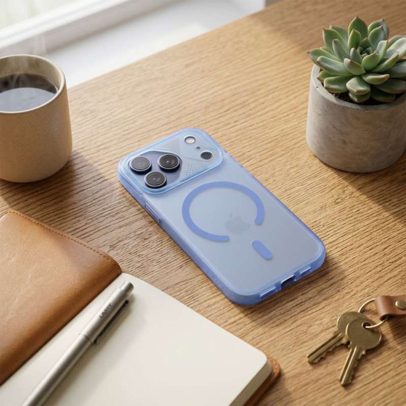 SPOTT-GR Aurora Case - Θήκη για Apple iPhone 13 με Υποστήριξη MagSafe σε Μπλε Χρώμα