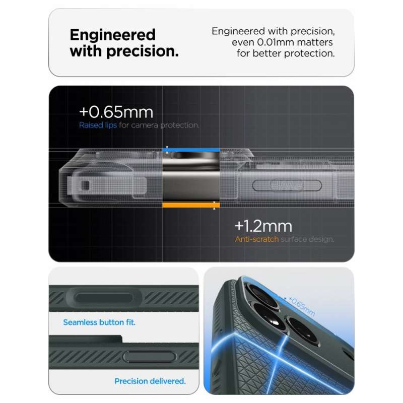SPOTT-GR Spigen Liquid Air - Θήκη για Apple iPhone 17 Pro Max σε Πράσινο Χρώμα