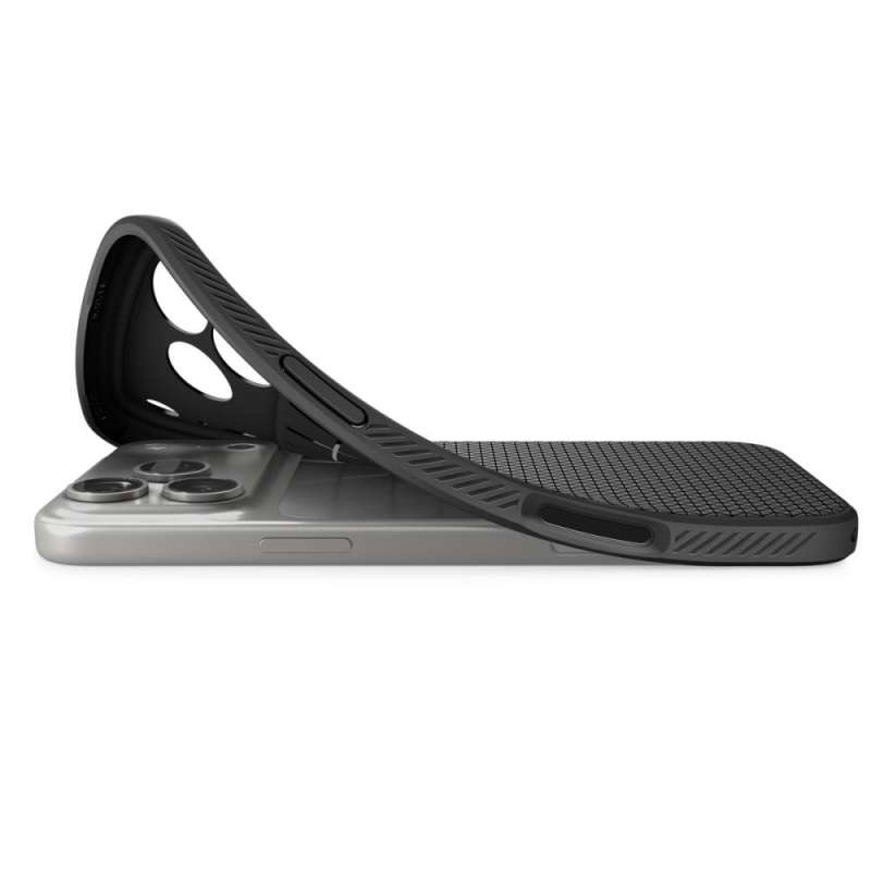 SPOTT-GR Spigen Liquid Air - Θήκη για Apple iPhone 17 Pro σε Μαύρο Χρώμα
